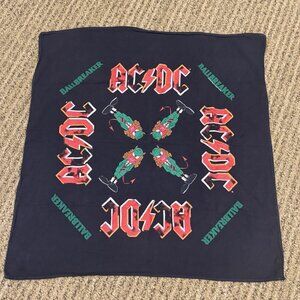 AC/DC VINTAGE 1995 Ballbreaker Concert Rare /brockum / Bandana 21 X 21